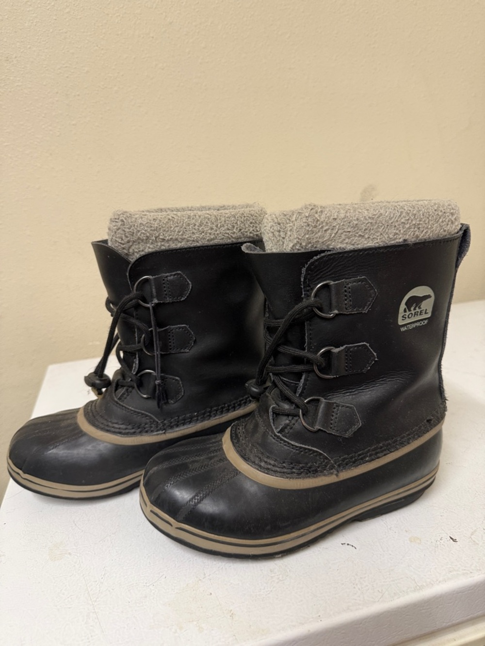 Sorel Black Winter Boots